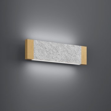 Eglo - Iluminação de parede LED 2xLED/5,4W/230V 3000K castanho/cinzento