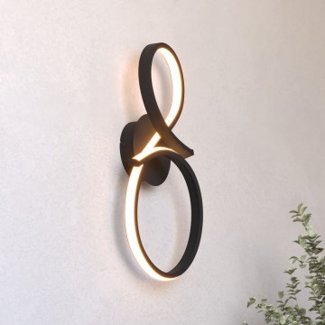 Eglo - Iluminação de parede LED LED/11,4W/230V 3000K preto