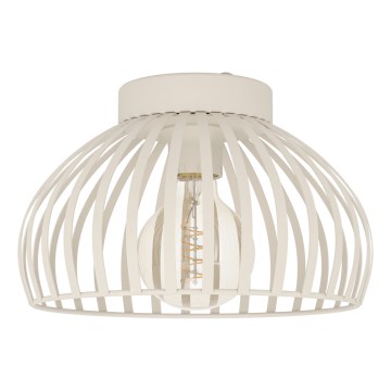 Eglo - Iluminação de teto 1xE27/40W/230V diâmetro 28 cm creme