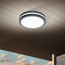 Eglo - Iluminação de teto de casa de banho LED com regulação LOCANA-C LED/14W/230V Bluetooth IP44