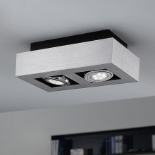 Eglo - Iluminação de teto LED 1 2xGU10-LED/5W/230V
