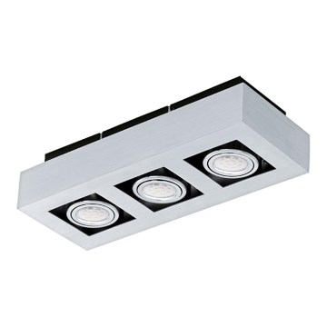 Eglo - Iluminação de teto LED 1 3xGU10-LED/5W/230V