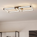 Eglo - Iluminação de teto LED 2xLED/11,2W/230V preta