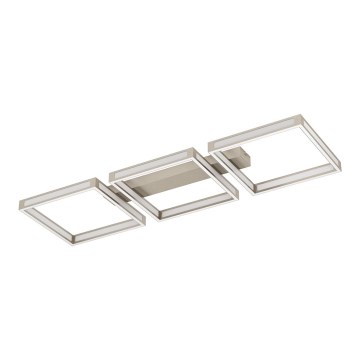 Eglo - Iluminação de teto LED 3xLED/11,2W/230V cromado mate