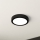 Eglo - Iluminação de teto LED com regulação LED/11W/230V preto