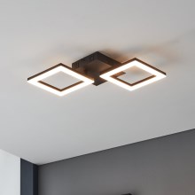 Eglo - Iluminação de teto LED com regulação LED/15,5W/230V