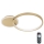 Eglo - Iluminação de teto LED com regulação LED/15W/230V dourado + controlo remoto