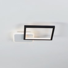 Eglo - Iluminação de teto LED com regulação LED/15W/230V preto + controlo remoto