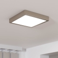 Eglo - Iluminação de teto LED com regulação LED/17W/230V cromado