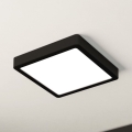 Eglo - Iluminação de teto LED com regulação LED/17W/230V preto