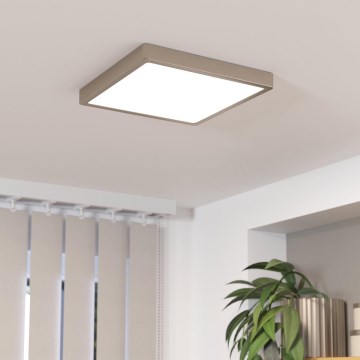 Eglo - Iluminação de teto LED com regulação LED/20,5W/230V cromado mate