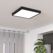 Eglo - Iluminação de teto LED com regulação LED/20,5W/230V preto