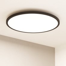 Eglo - Iluminação de teto LED com regulação LED/41W/230V diâmetro 60 cm preto