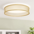 Eglo - Iluminação de teto LED LED/20W/230V dourada