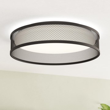 Eglo - Iluminação de teto LED LED/20W/230V preto