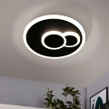 Eglo - Iluminação de teto LED LED/7,8W/230V d. 20 cm preto