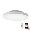 Eglo - Iluminação de teto LED RGB com regulação TURCONA-C LED/20W/230V + CR