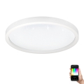 Eglo - Iluminação de teto LED RGBW com regulação LED/34,5W/230V 2700-6500K