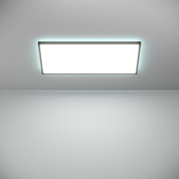 Eglo - Iluminação de teto LED RGBW para casa de banho com regulação LED/17,2W/230V 2700-6500K 30x57cm IP44 preto ZigBee