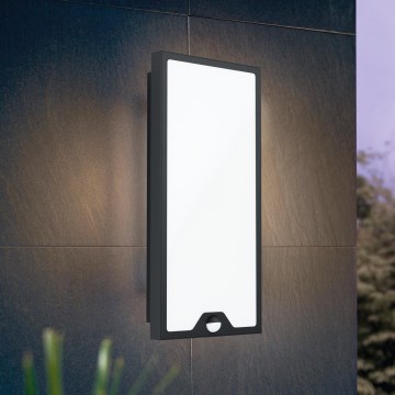 Eglo - Iluminação exterior LED com sensor LED/16W/230V IP44