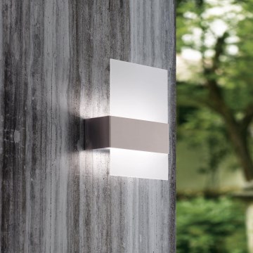 Eglo - Iluminação LED de exterior 2xLED/2,5W/230V IP44