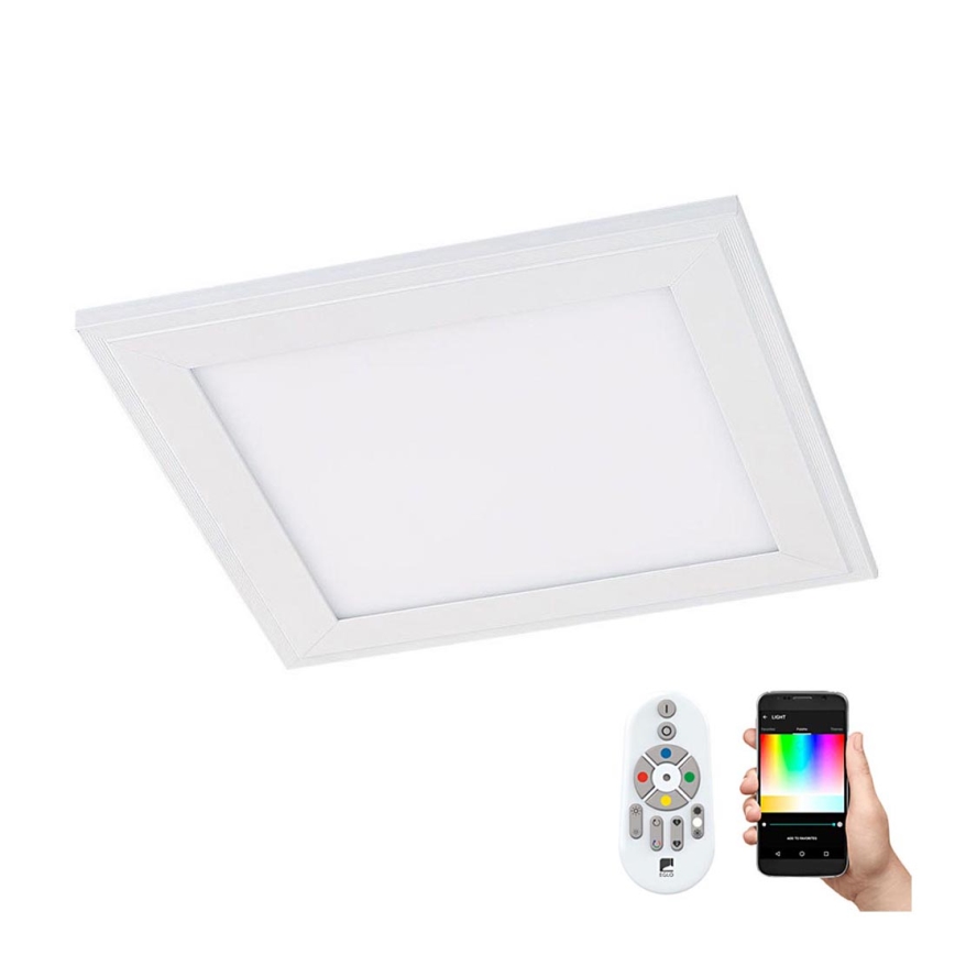 Eglo - Iluminação LED RGBW com regulação SALOBRENA-C LED/16W + controlo remoto