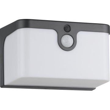 Eglo - Iluminação solar de parede LED com sensor LED/7,3W/4,5V 2200 mAh IP44