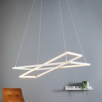 Eglo - Iluminação suspensa LED com regulação LED/16W+LED/19W