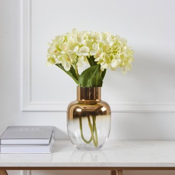 Eglo - Jarra de vidro 20x14,4 cm dourado