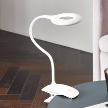Eglo - Lâmpada com clipe fosca LED 1xLED/3W/230V branco