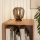 Eglo - Lâmpada de mesa 1xE27/40W/230V bronze