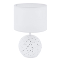 Eglo - Lâmpada de mesa 1xE27/60W/230V + 1xE14/7W