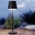 Eglo - Lâmpada de Mesa LED Recarregável Regulável para Exterior LED/3,8W/5V 2400/3000/4000K 2000 mAh IP44 preta