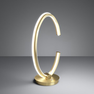 Eglo - Lâmpada de mesa LED regulável LED/12W/230V 2200-6500K dourada