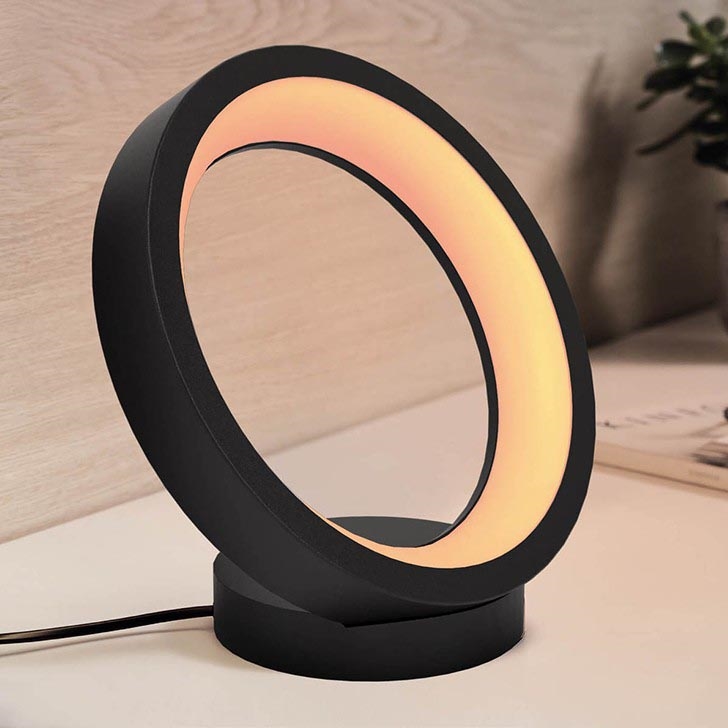 Eglo - Lâmpada de mesa LED RGB regulável MARGHERA-C LED/16W/230V