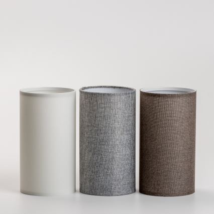 Eglo - Lâmpada de mesa LED TUNJA 1xE27/60W/230V 26,5 cm cromo mate/branco