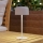 Eglo - Lâmpada de mesa solar recarregável tátil LED/2,8W/3,7V 1800 mAh IP44 branca