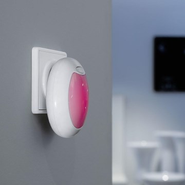 Eglo - Lâmpada LED RGB para Tomada 3xLED/0,6W/230V