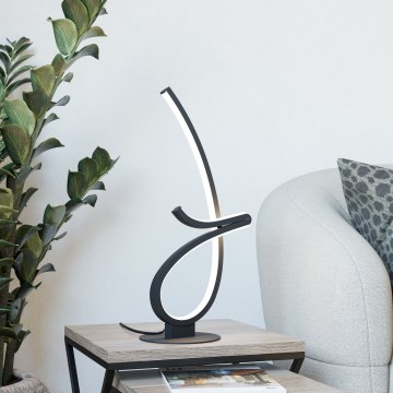 Eglo - LED Candeeiro de mesa LED/12W/230V 2700/4000/6500K preto