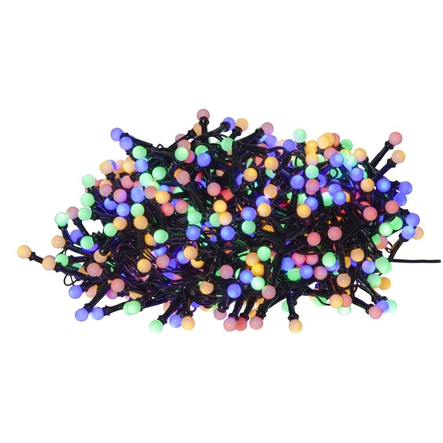 Eglo 472-53 - Guirlanda luminosa de Natal LED para exterior BERRY MINI 700 LEDs/8 funções 19 m multicolorido IP44