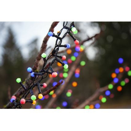 Eglo 472-53 - Guirlanda luminosa de Natal LED para exterior BERRY MINI 700 LEDs/8 funções 19 m multicolorido IP44