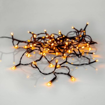 Eglo - LED Cordão de luzes de Natal para exterior 80 LEDs 10,5 m IP44 branco quente