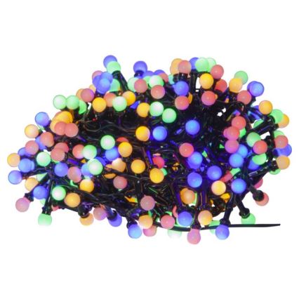 Eglo - Guirlanda de Natal LED para exterior 300 LEDs/8 funções 11m IP44 multicolorido