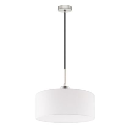Eglo - LED Lustre pendente com cabo TUNJA 1xE27/60W/230V branco