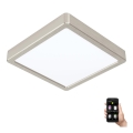 Eglo - Luminária de banheiro LED dimerizável LED/16,5W/230V IP44 ZigBee 21x21 cm