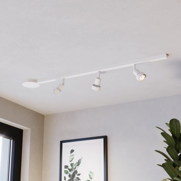 Eglo - Luminária de focos 3xGU10/10W/230V branca