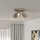 Eglo - Luminária de teto com 3 spots, 3xE14/40W/230V, Ø 25 cm, bege