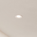 Eglo - Luminária de teto embutida LED dimerizável LED/6,4W/230V Ø 8,8 cm branca