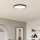 Eglo - Luminária de teto LED/17W/230V 2700/4000/6500K Ø 38,9 cm preta