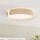 Eglo - Luminária de teto LED 20W/230V, Ø 37 cm, bege